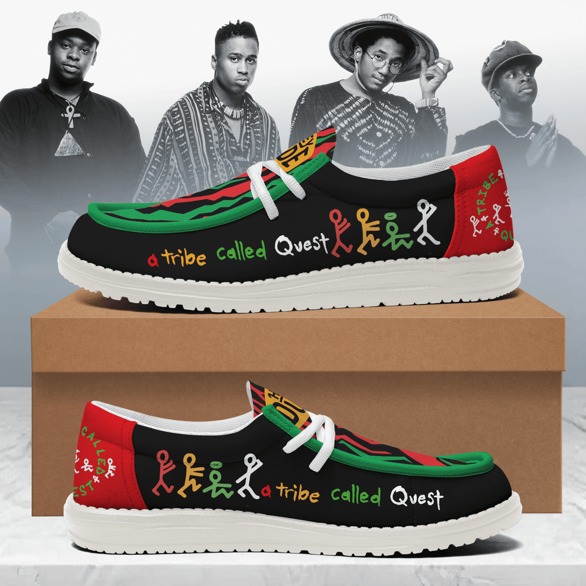 A Tribe Called Quest Personalized Hey Dude Shoes For Men And Women ST6009