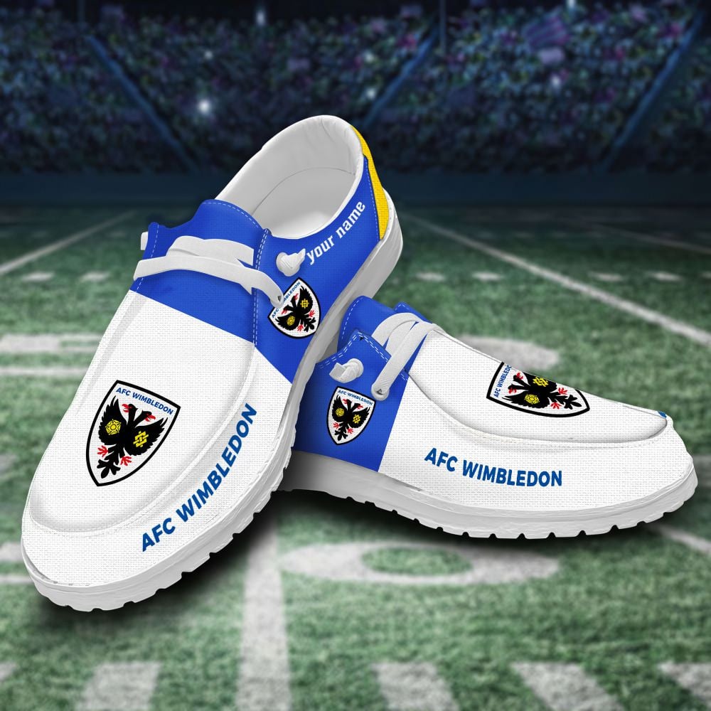 AFC Wimbledon Personalized Hey Dude Shoes For Men And Women ST7311