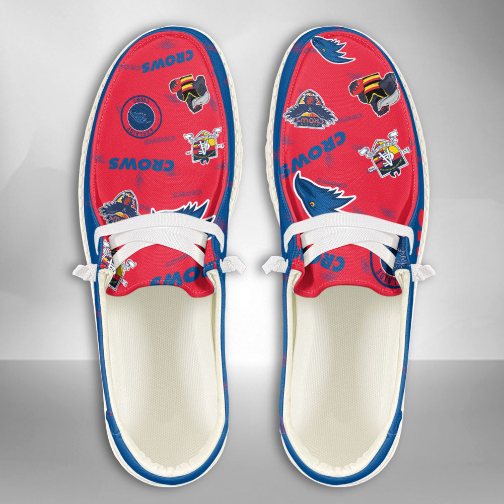 Adelaide Crows AFL Personalized Hey Dude Shoes For Men And Women ST5550