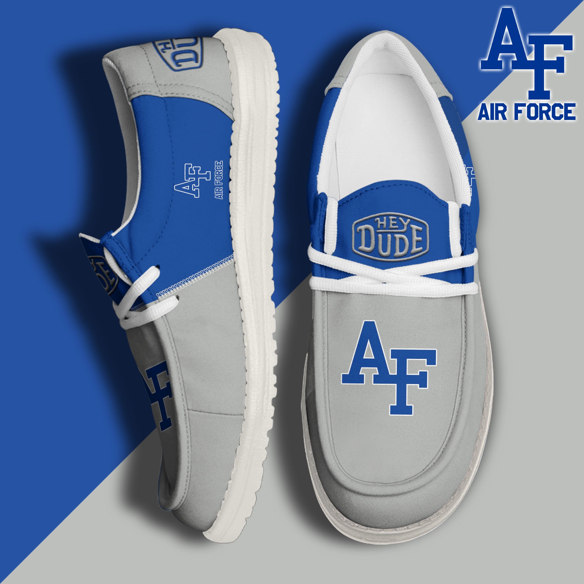 Air Force Falcons Personalized Hey Dude Shoes For Men And Women ST6684