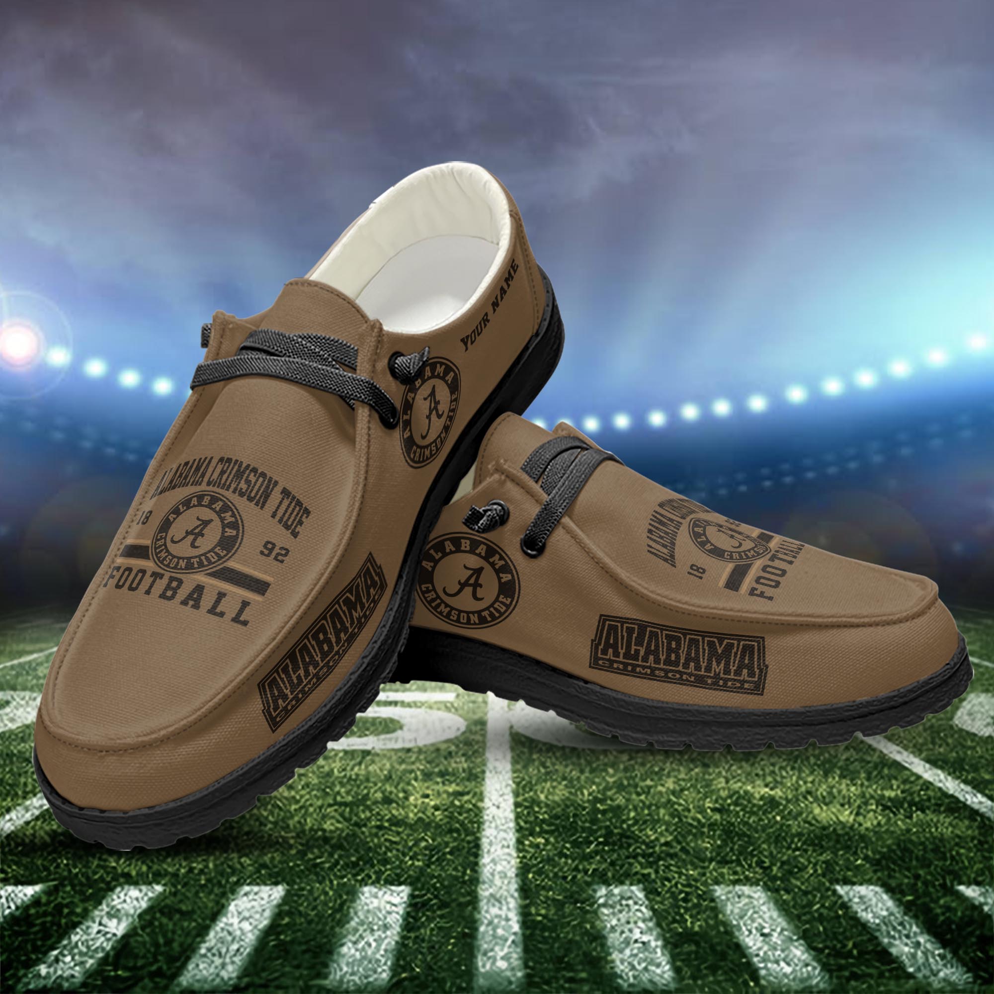 Alabama Crimson Tide NCAA Personalized Hey Dude Shoes For Men And Women ST11827