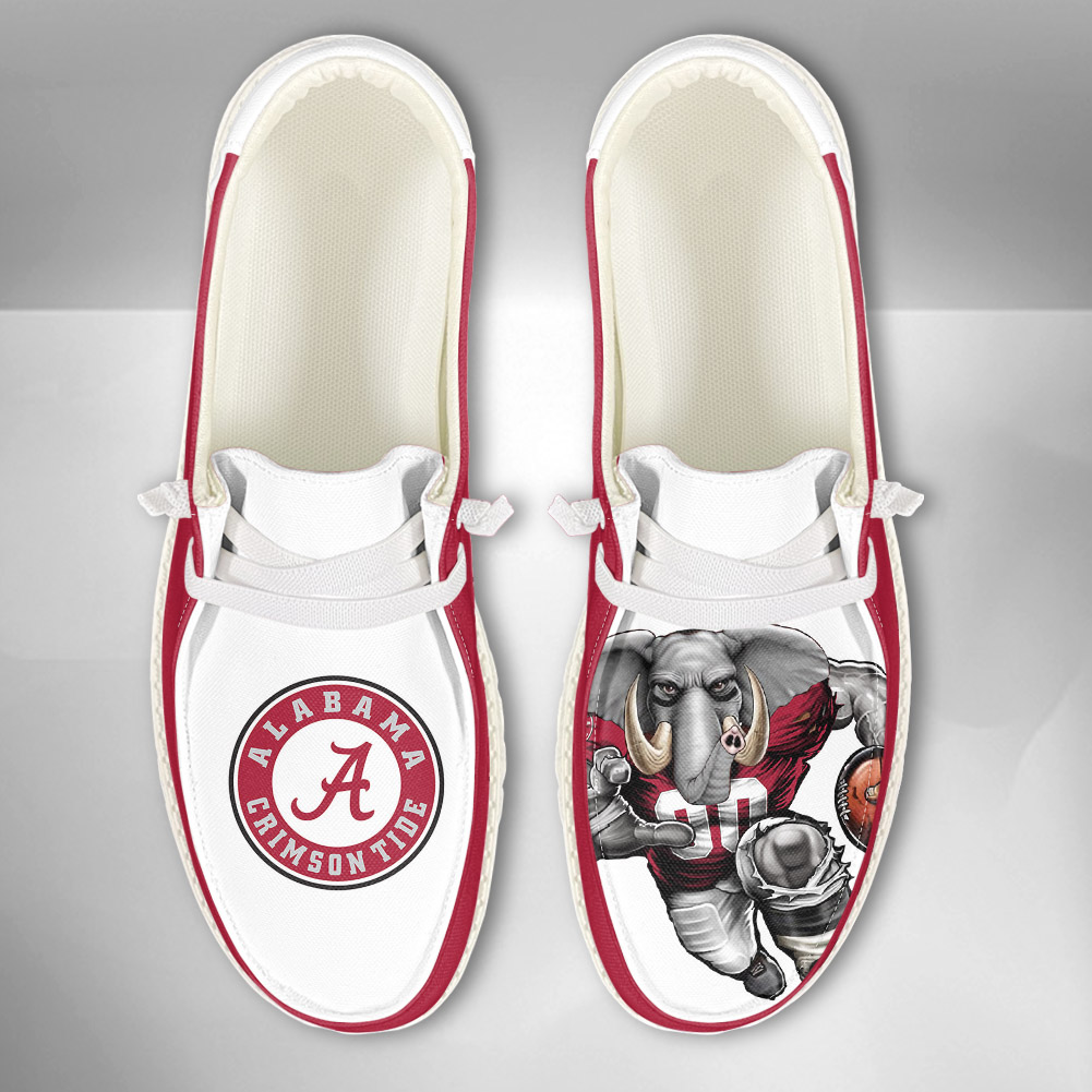 Alabama Crimson Tide NCAA Personalized Hey Dude Shoes For Men And Women ST12644