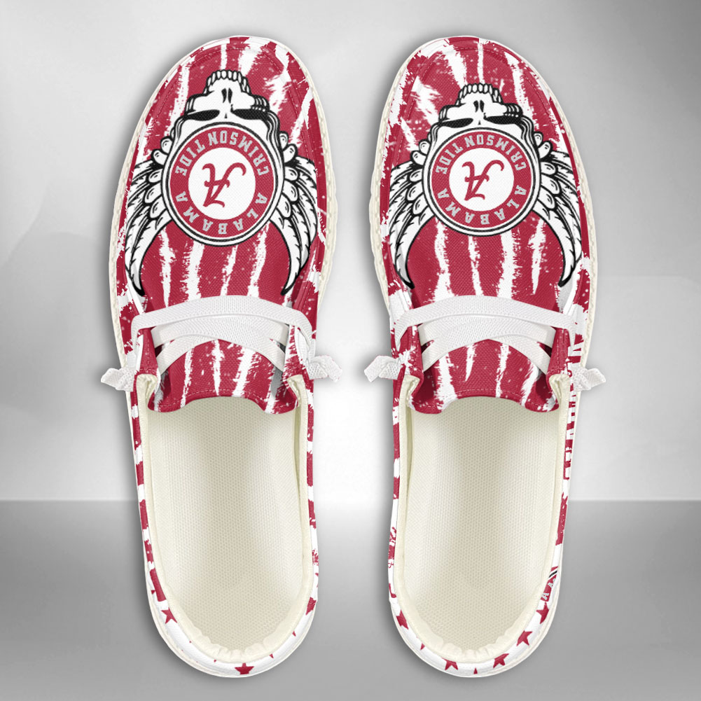 Alabama Crimson Tide NCAA Personalized Hey Dude Shoes For Men And Women ST13060