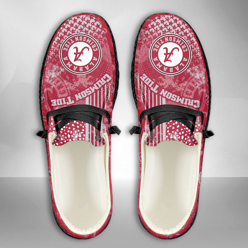 Alabama Crimson Tide NCAA Personalized Hey Dude Shoes For Men And Women ST14072