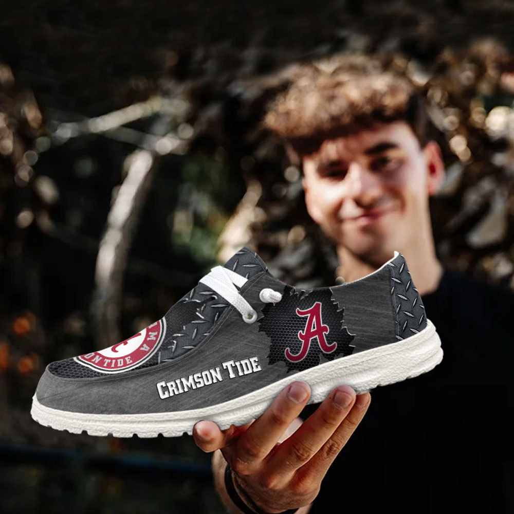Alabama Crimson Tide NCAA Personalized Hey Dude Shoes For Men And Women ST3369