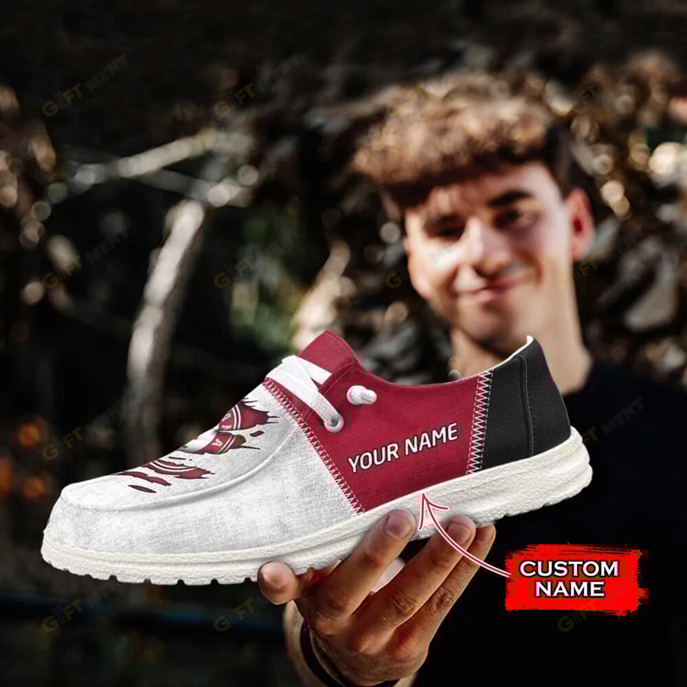 Alabama Crimson Tide Personalized Hey Dude Shoes For Men And Women ST4009