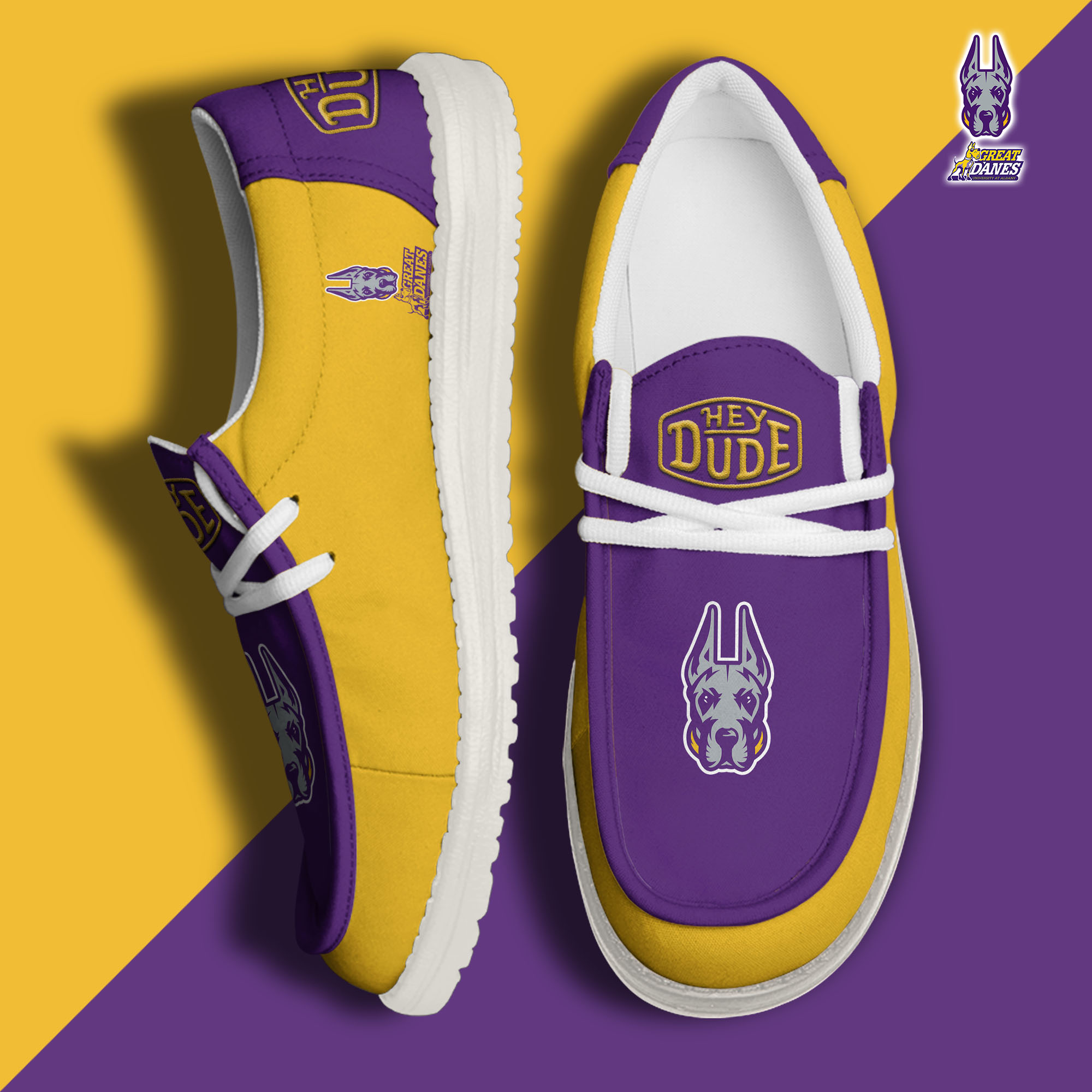 Albany Great Danes Personalized Hey Dude Shoes For Men And Women ST4626