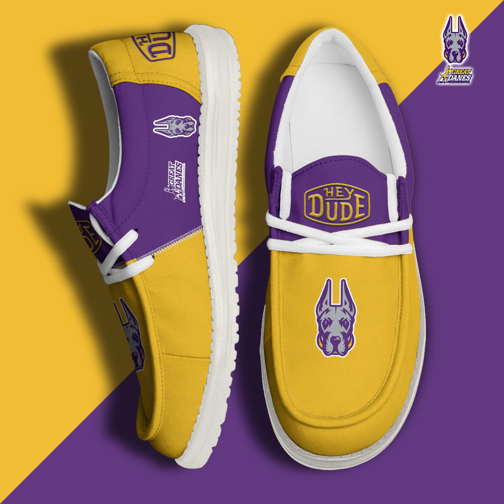 Albany Great Danes Personalized Hey Dude Shoes For Men And Women ST4679