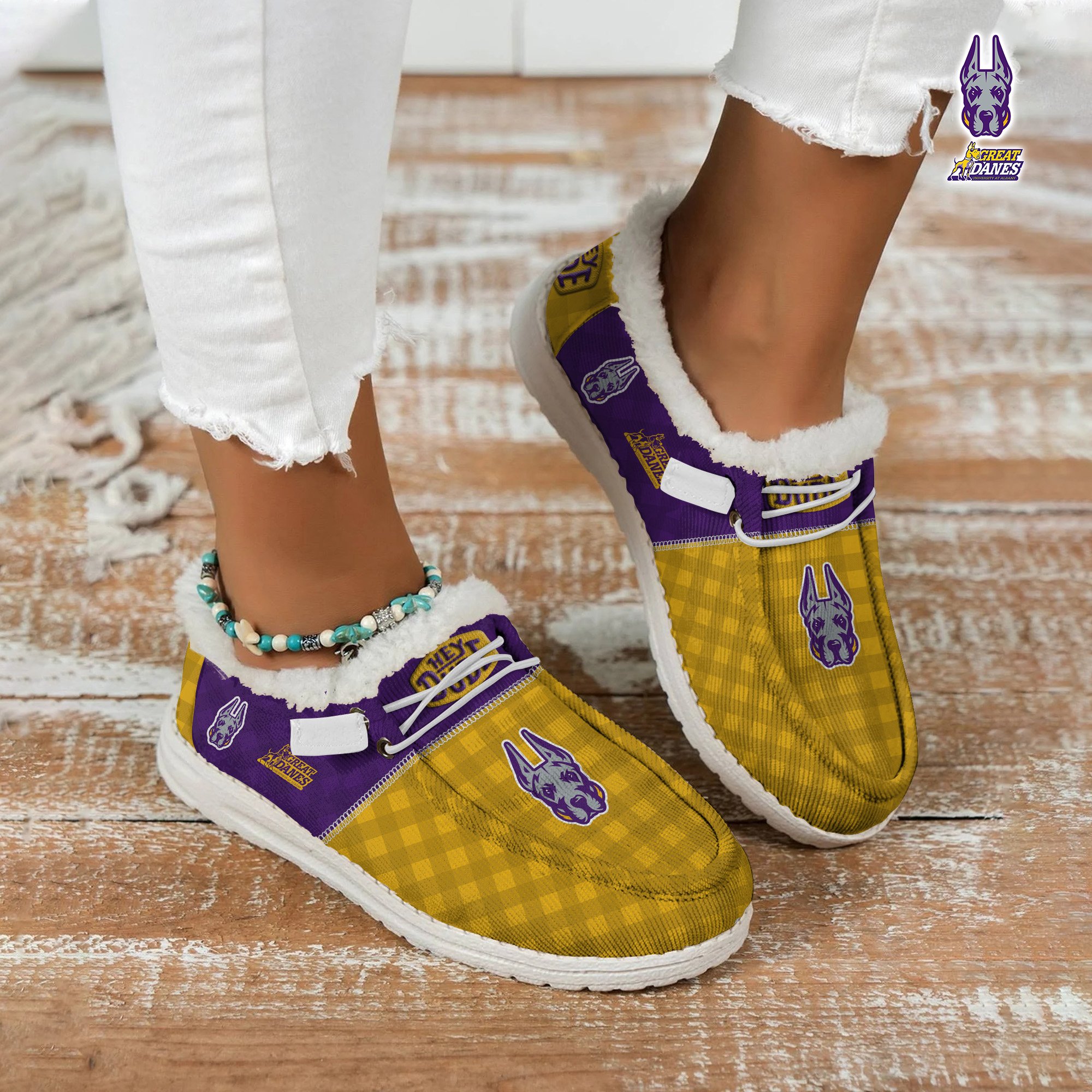 Albany Great Danes Personalized Hey Dude Shoes For Men And Women ST6518