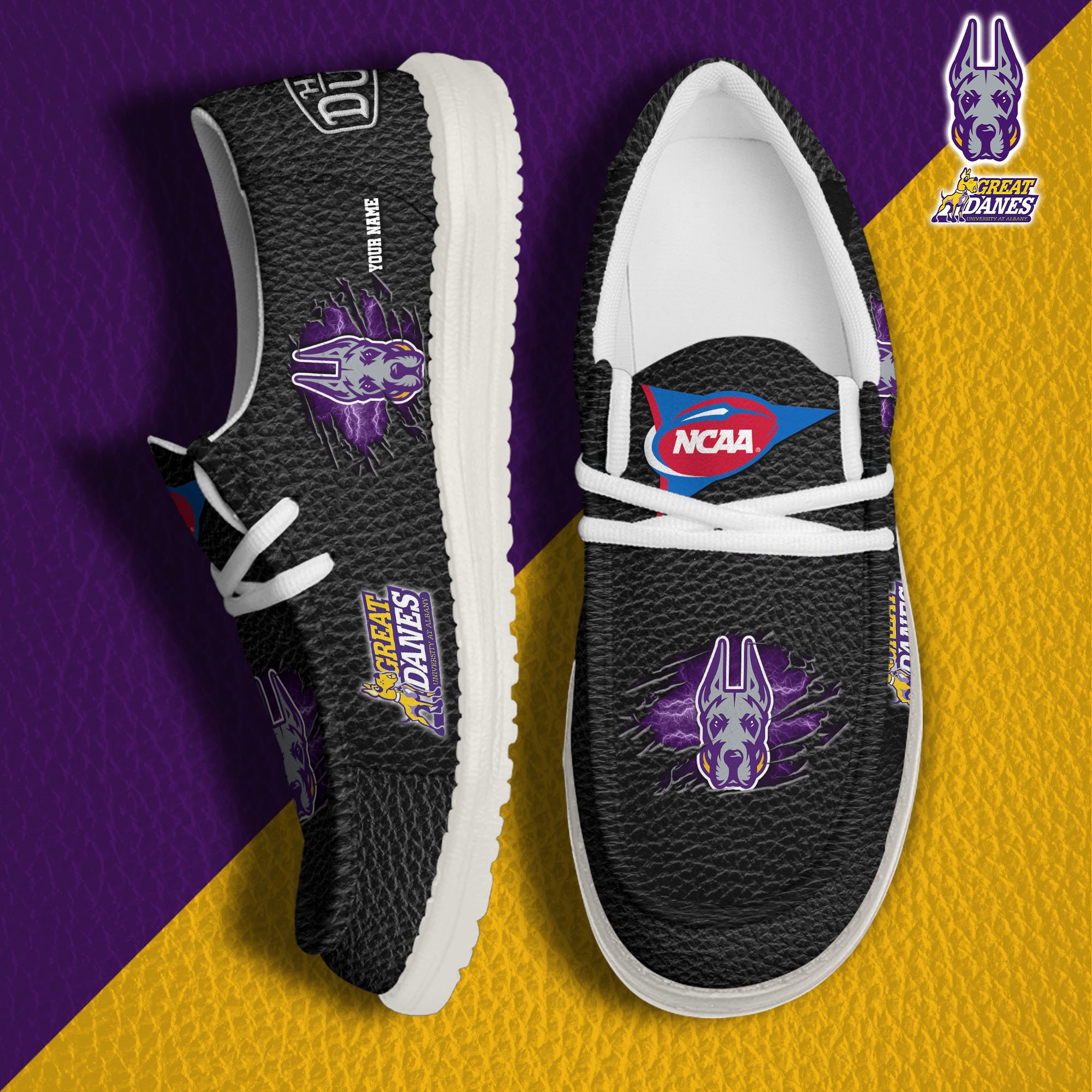 Albany Great Danes Personalized Hey Dude Shoes For Men And Women ST6893