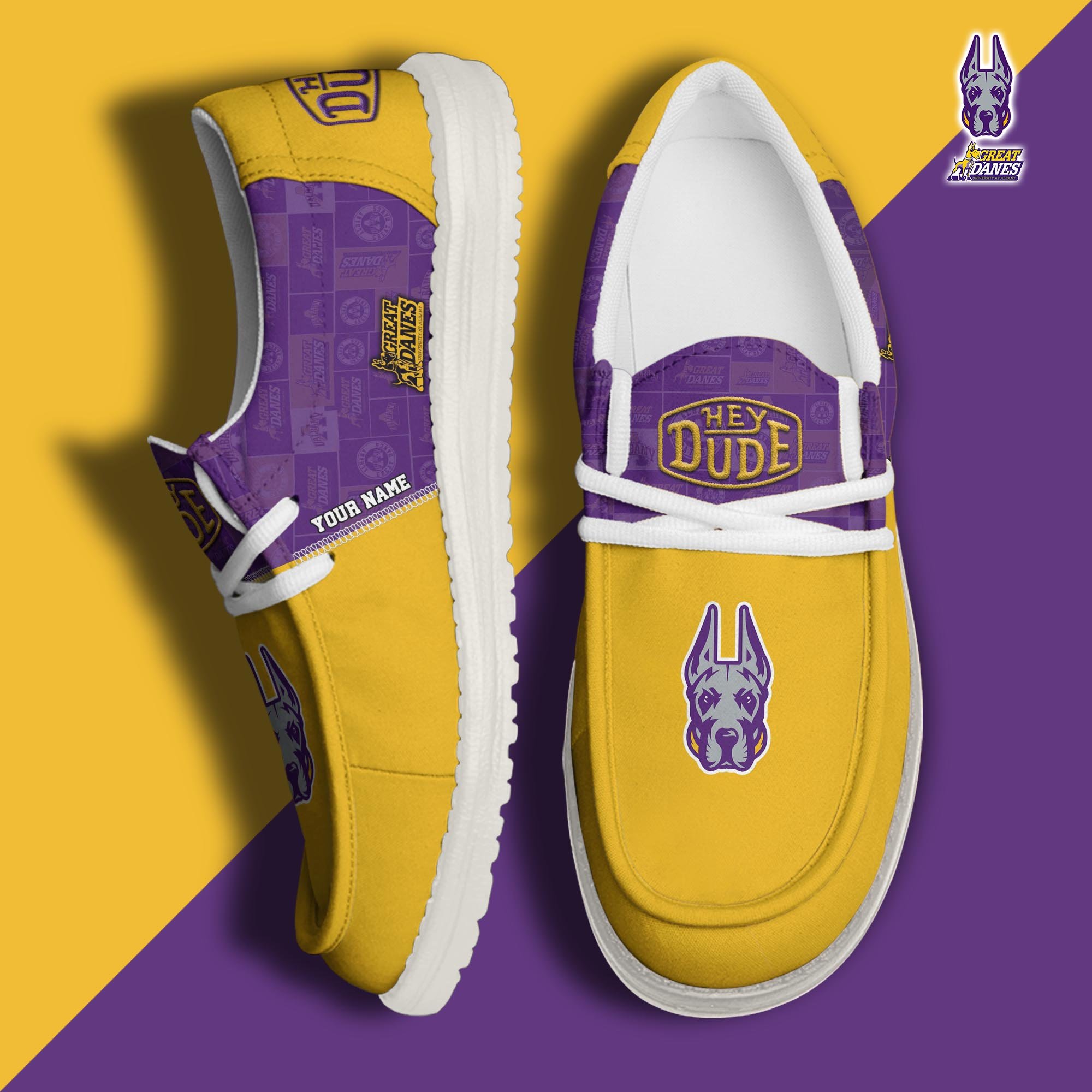 Albany Great Danes Personalized Hey Dude Shoes For Men And Women ST7115