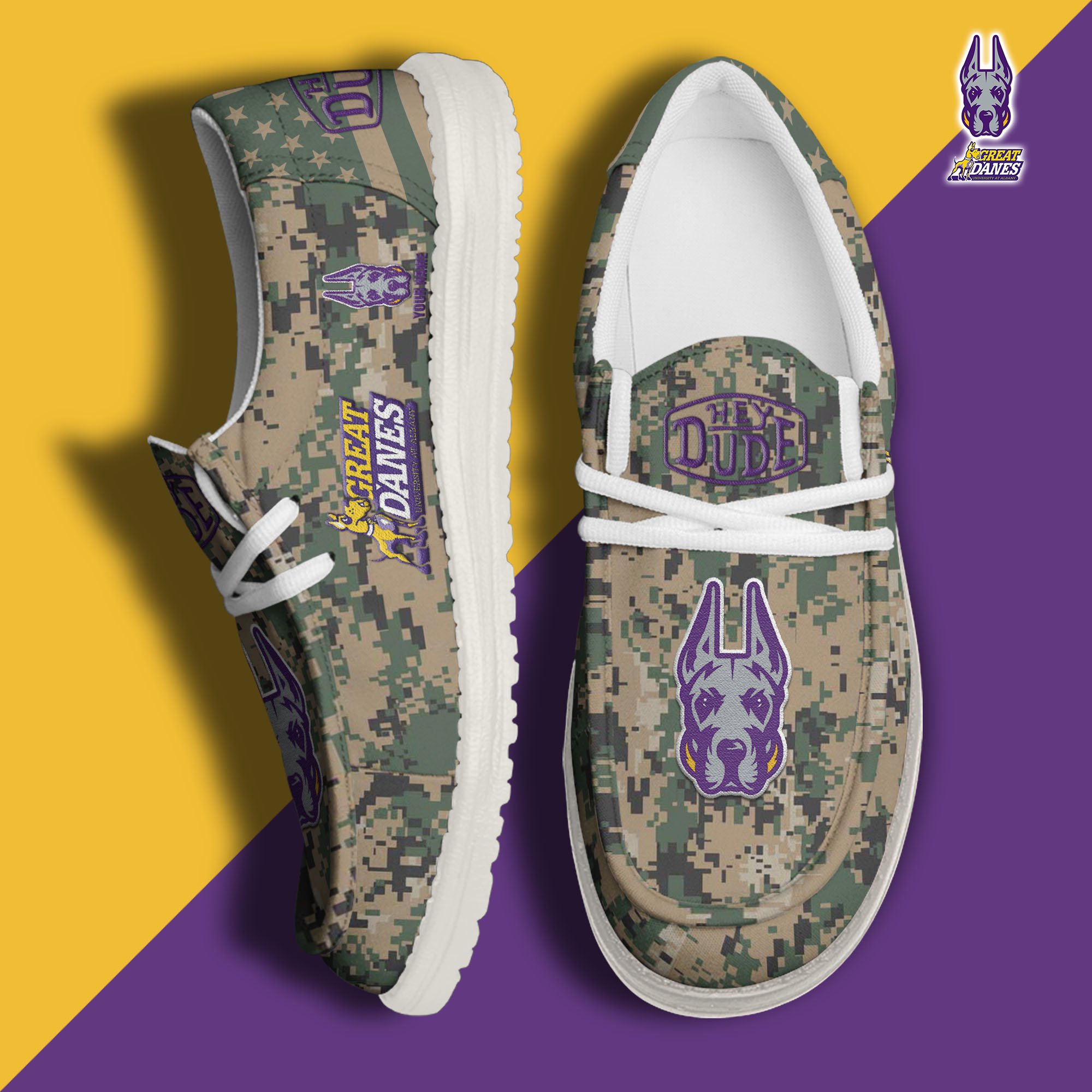 Albany Great Danes Personalized Hey Dude Shoes For Men And Women ST8438