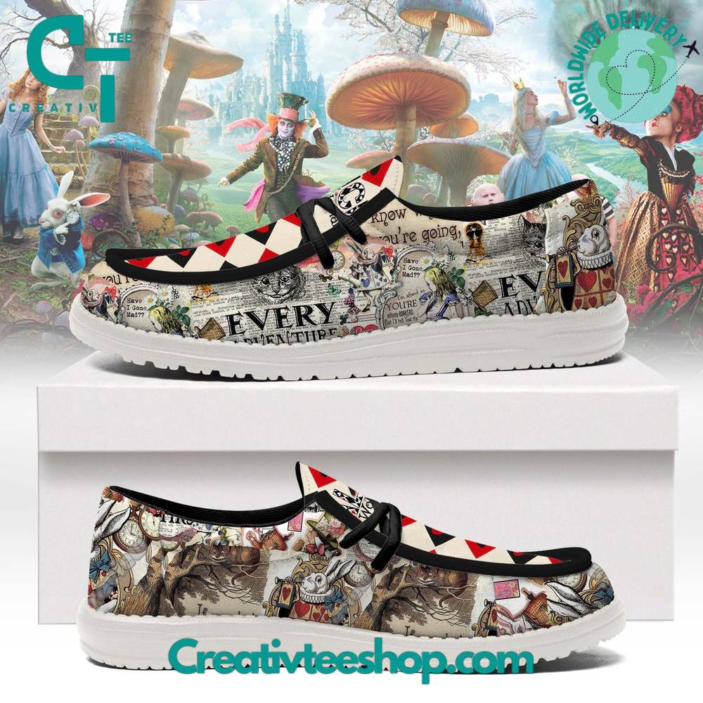 Alice in Wonderland Personalized Hey Dude Shoes For Men And Women ST9200
