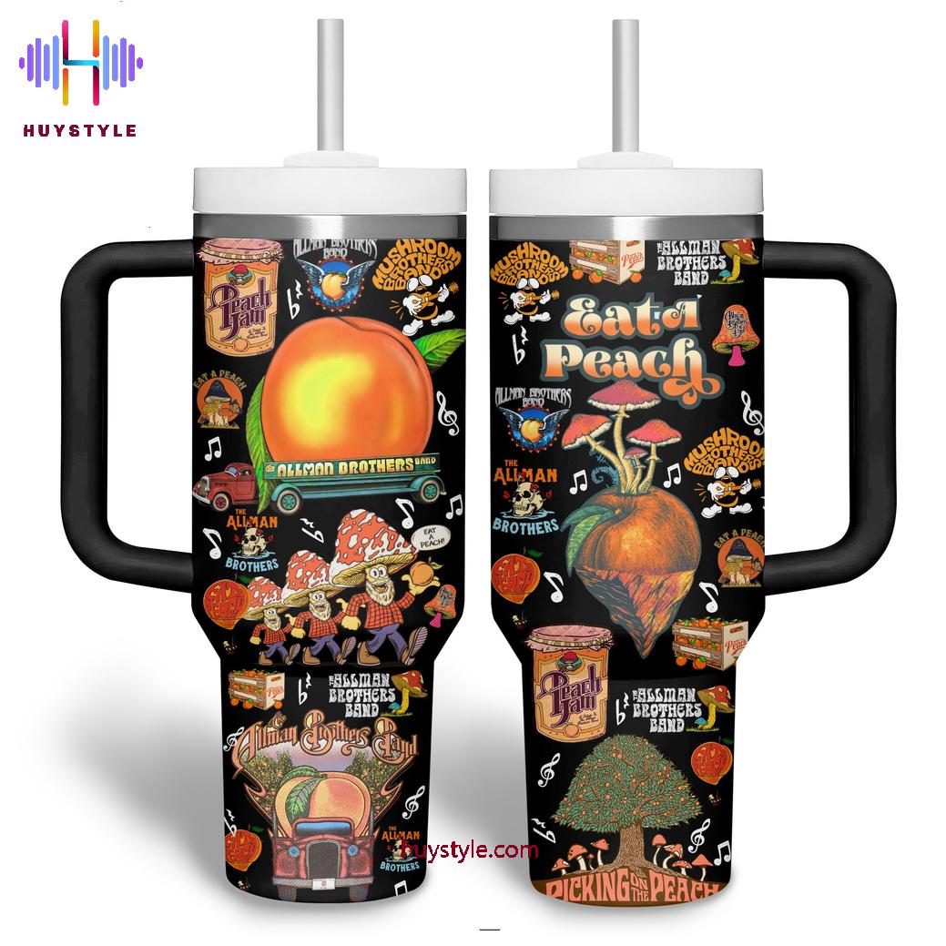 Allman Brothers Band Music Stanley Tumbler With Handle Personalized Name St4121