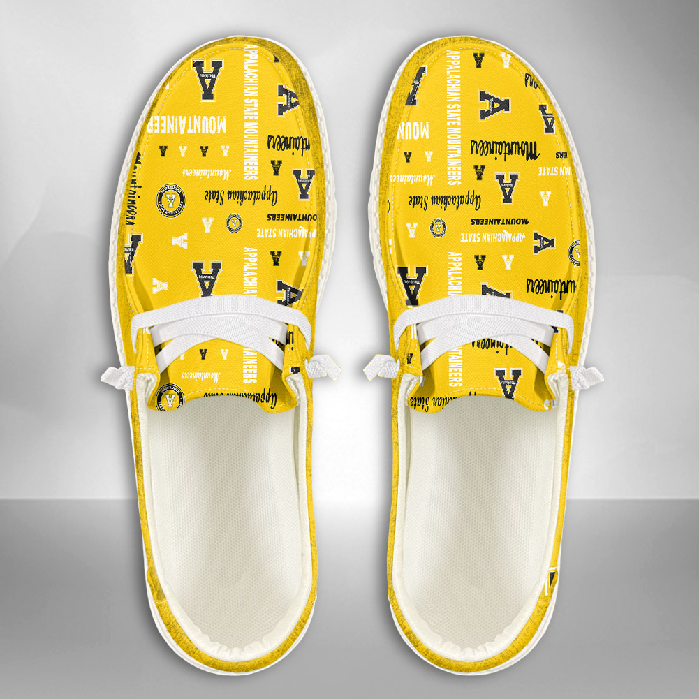 Appalachian State Mountaineers NCAA Personalized Hey Dude Shoes For Men And Women ST12847