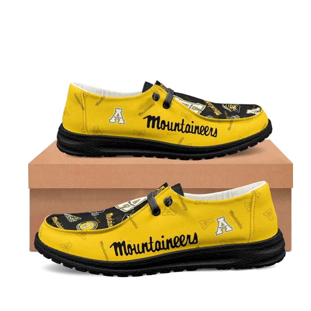 Appalachian State Mountaineers NCAA Personalized Hey Dude Shoes For Men And Women ST13870