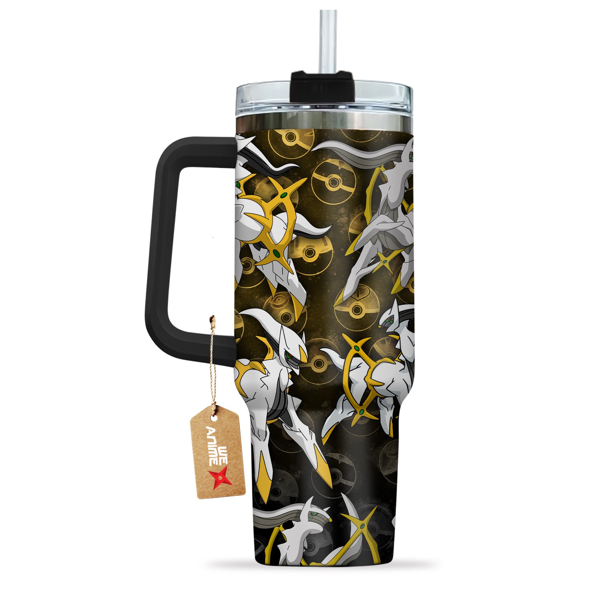 Arceus Pokemon Anime Stanley Tumbler With Handle Personalized Name St9374
