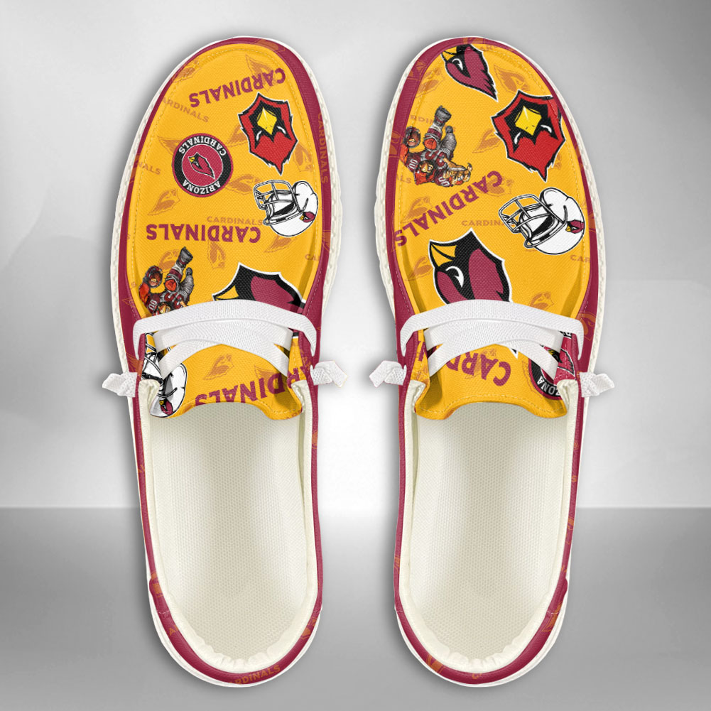 Arizona Cardinals NFL Personalized Hey Dude Shoes For Men And Women ST12300