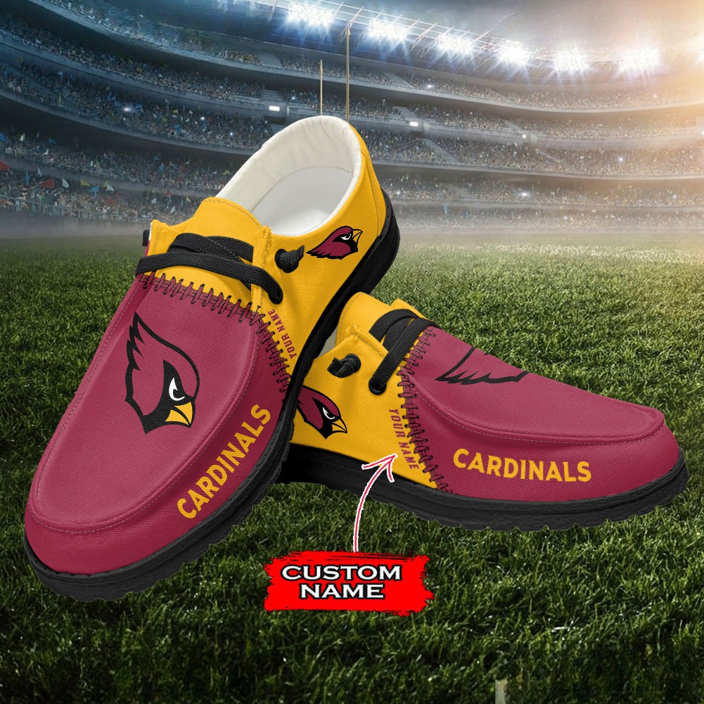 Arizona Cardinals NFL Personalized Hey Dude Shoes For Men And Women ST1240