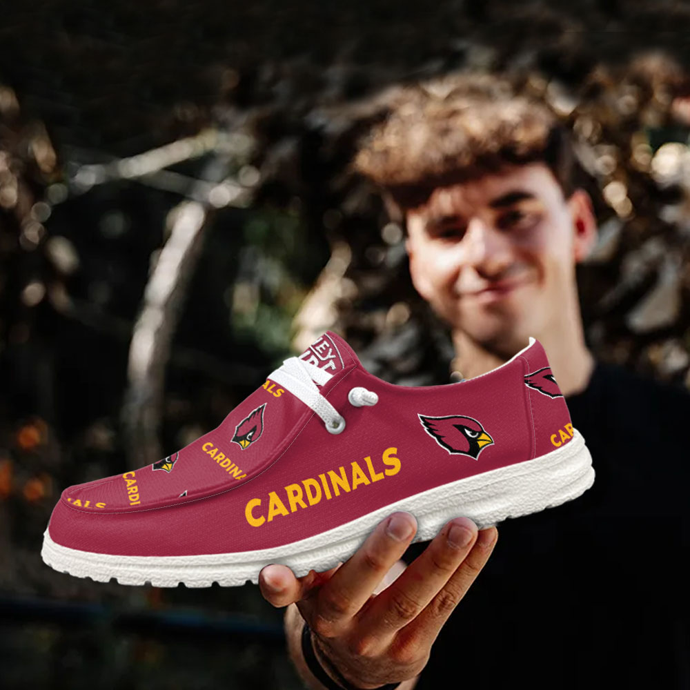 Arizona Cardinals NFL Personalized Hey Dude Shoes For Men And Women ST13003