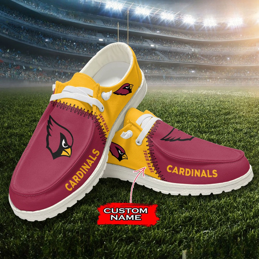 Arizona Cardinals NFL Personalized Hey Dude Shoes For Men And Women ST13135