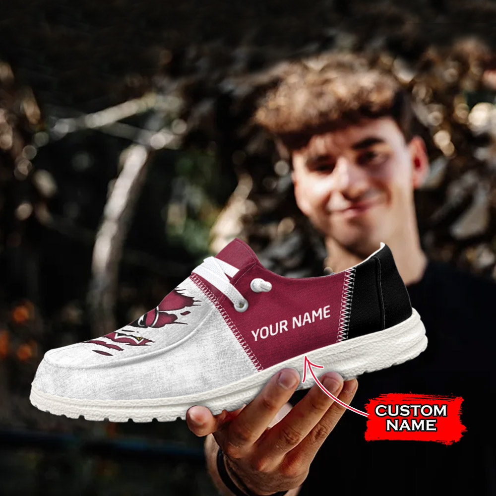 Arizona Cardinals NFL Personalized Hey Dude Shoes For Men And Women ST14526