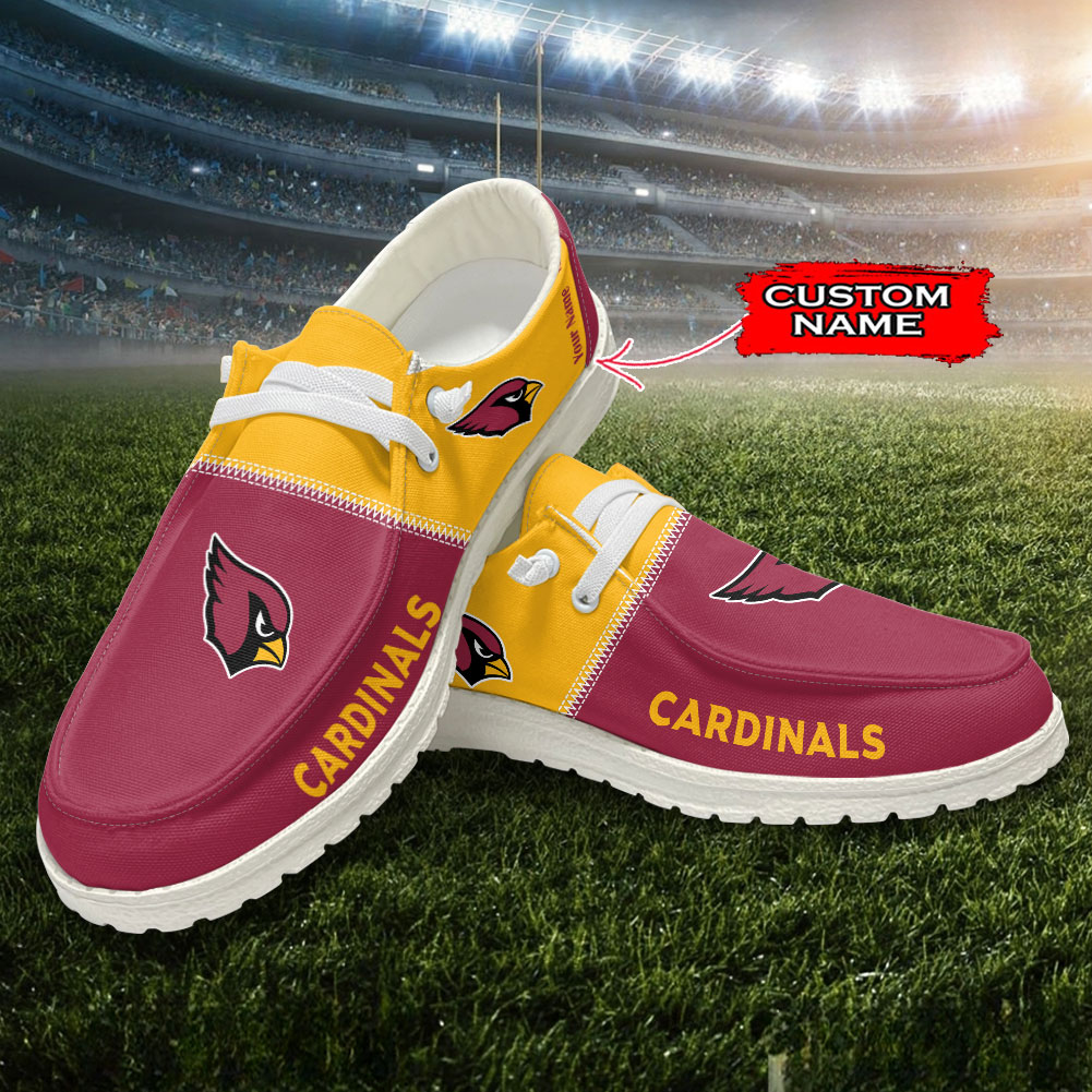 Arizona Cardinals NFL Personalized Hey Dude Shoes For Men And Women ST14708