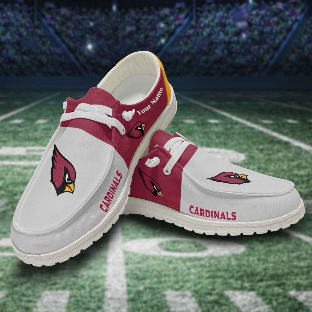 Arizona Cardinals NFL Personalized Hey Dude Shoes For Men And Women ST3963