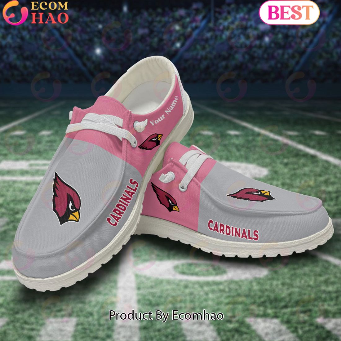 Arizona Cardinals Personalized Hey Dude Shoes For Men And Women ST10208