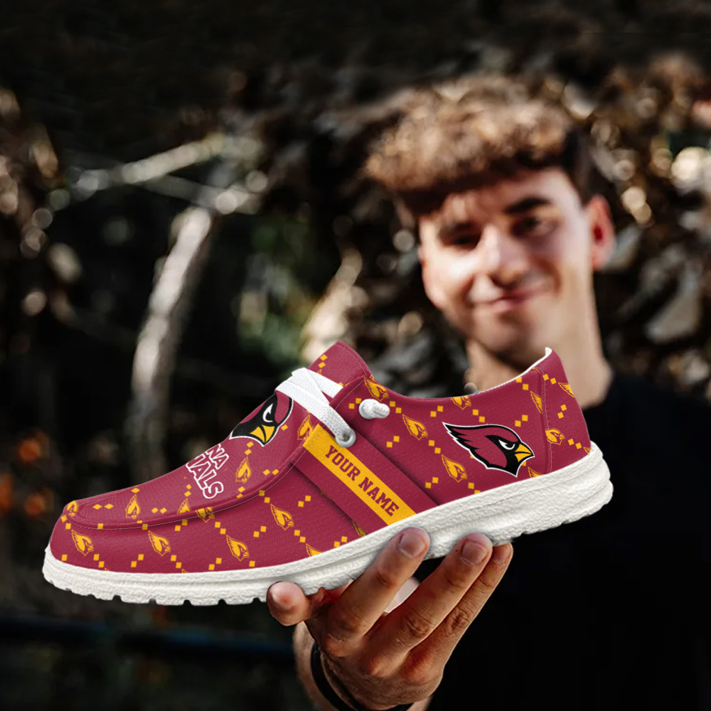 Arizona Cardinals Personalized Hey Dude Shoes For Men And Women ST10548
