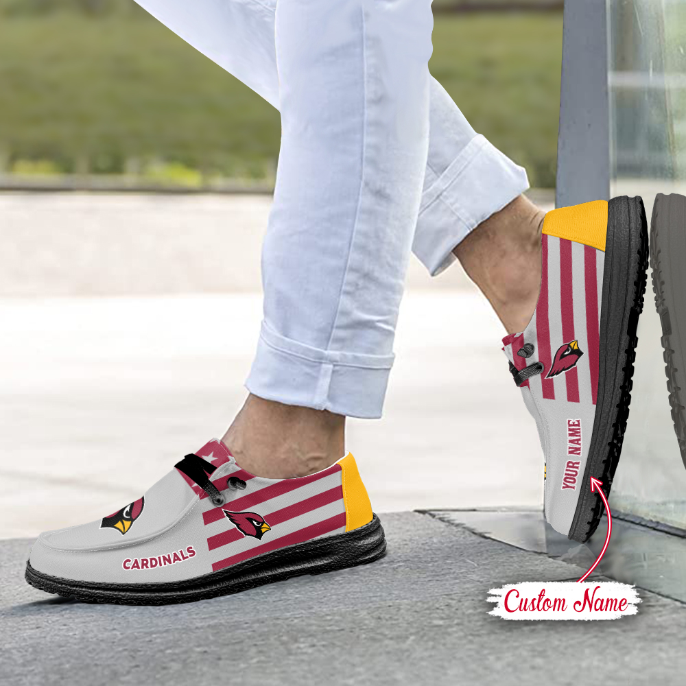 Arizona Cardinals Personalized Hey Dude Shoes For Men And Women ST10700