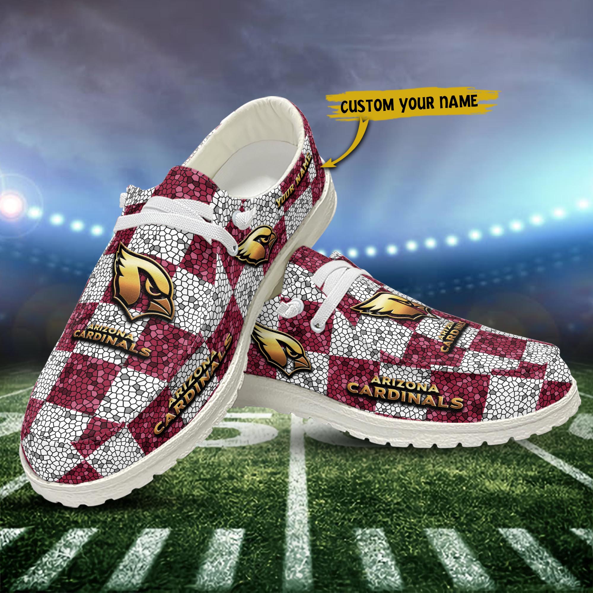 Arizona Cardinals Personalized Hey Dude Shoes For Men And Women ST15264
