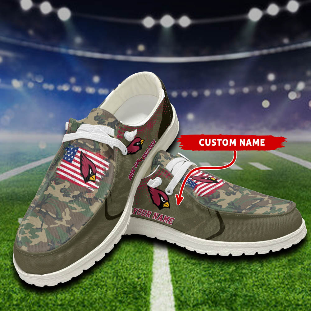 Arizona Cardinals Personalized Hey Dude Shoes For Men And Women ST15326