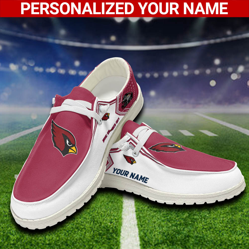 Arizona Cardinals Personalized Hey Dude Shoes For Men And Women ST15379
