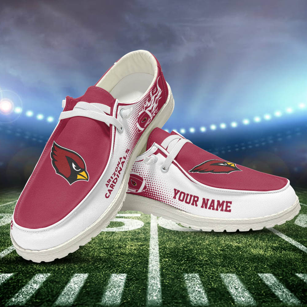 Arizona Cardinals Personalized Hey Dude Shoes For Men And Women ST15505