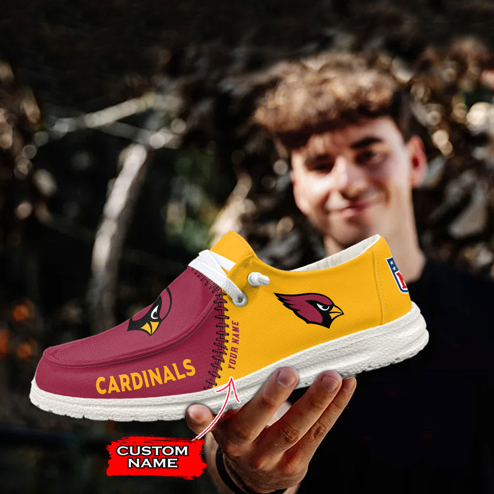 Arizona Cardinals Personalized Hey Dude Shoes For Men And Women ST16266