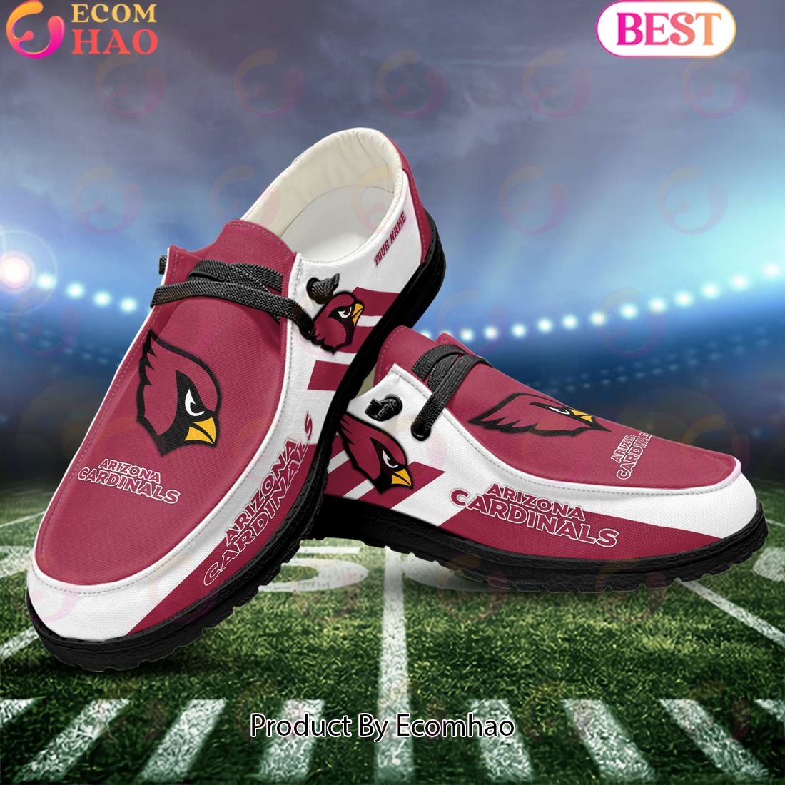 Arizona Cardinals Personalized Hey Dude Shoes For Men And Women ST4141