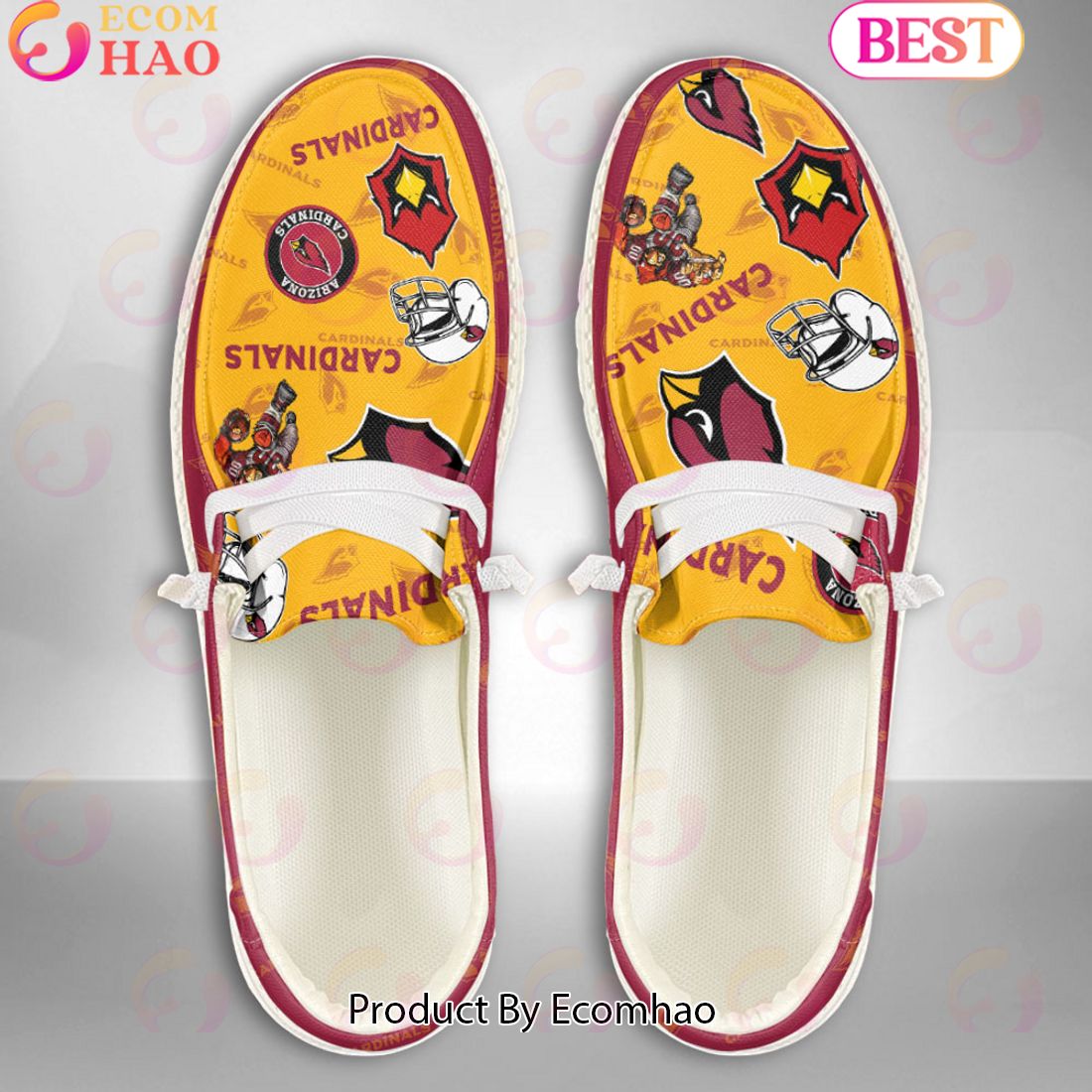 Arizona Cardinals Personalized Hey Dude Shoes For Men And Women ST4407