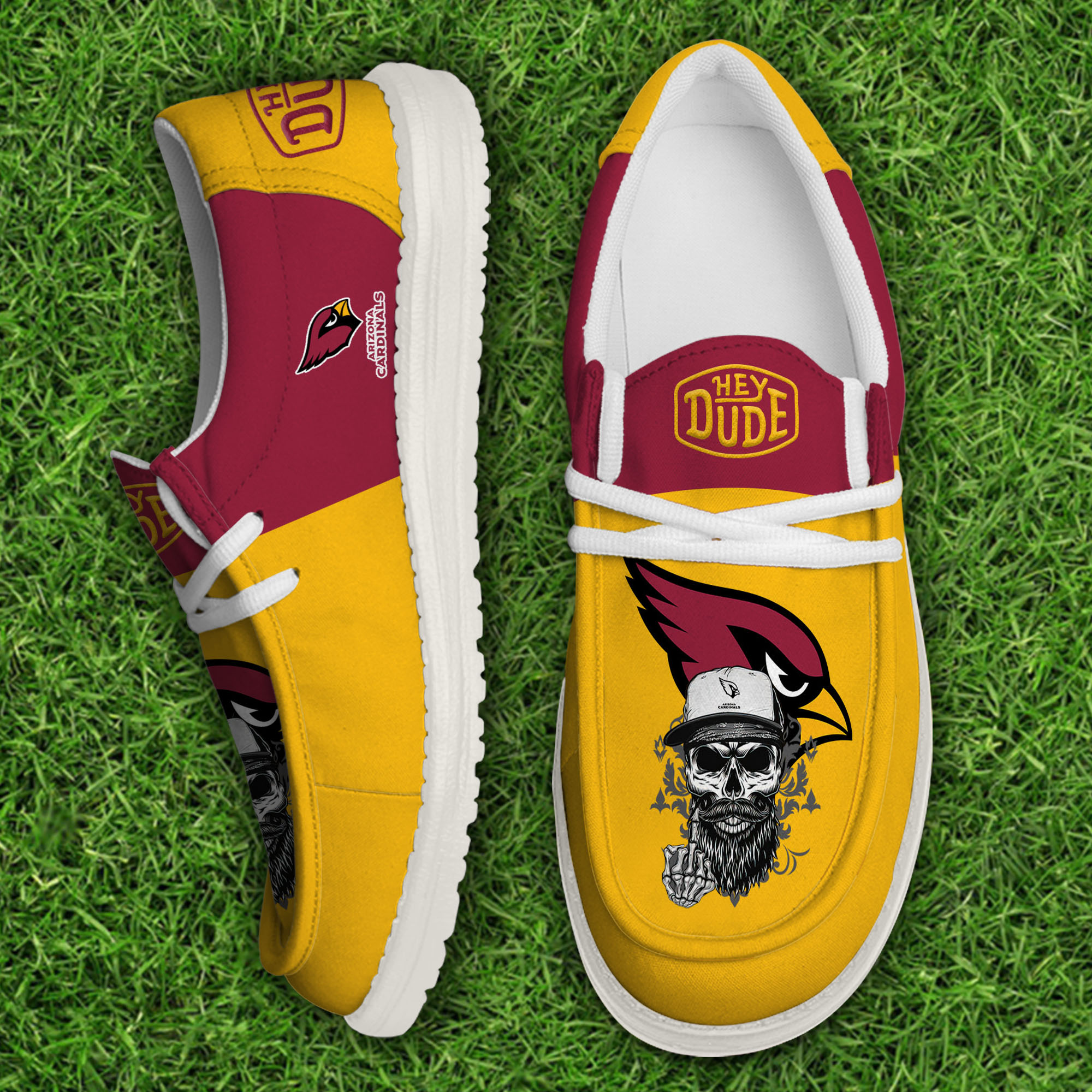 Arizona Cardinals Personalized Hey Dude Shoes For Men And Women ST5106