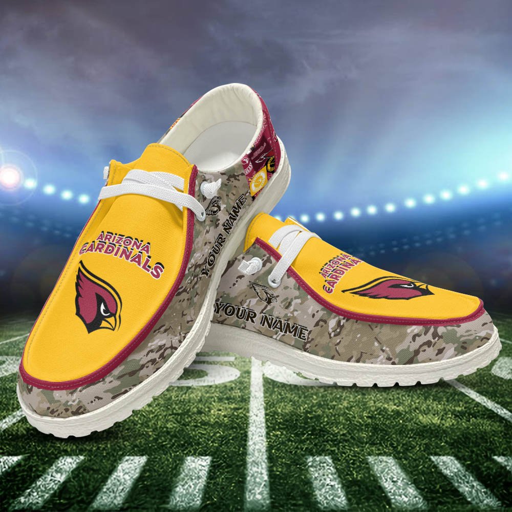 Arizona Cardinals Personalized Hey Dude Shoes For Men And Women ST7806