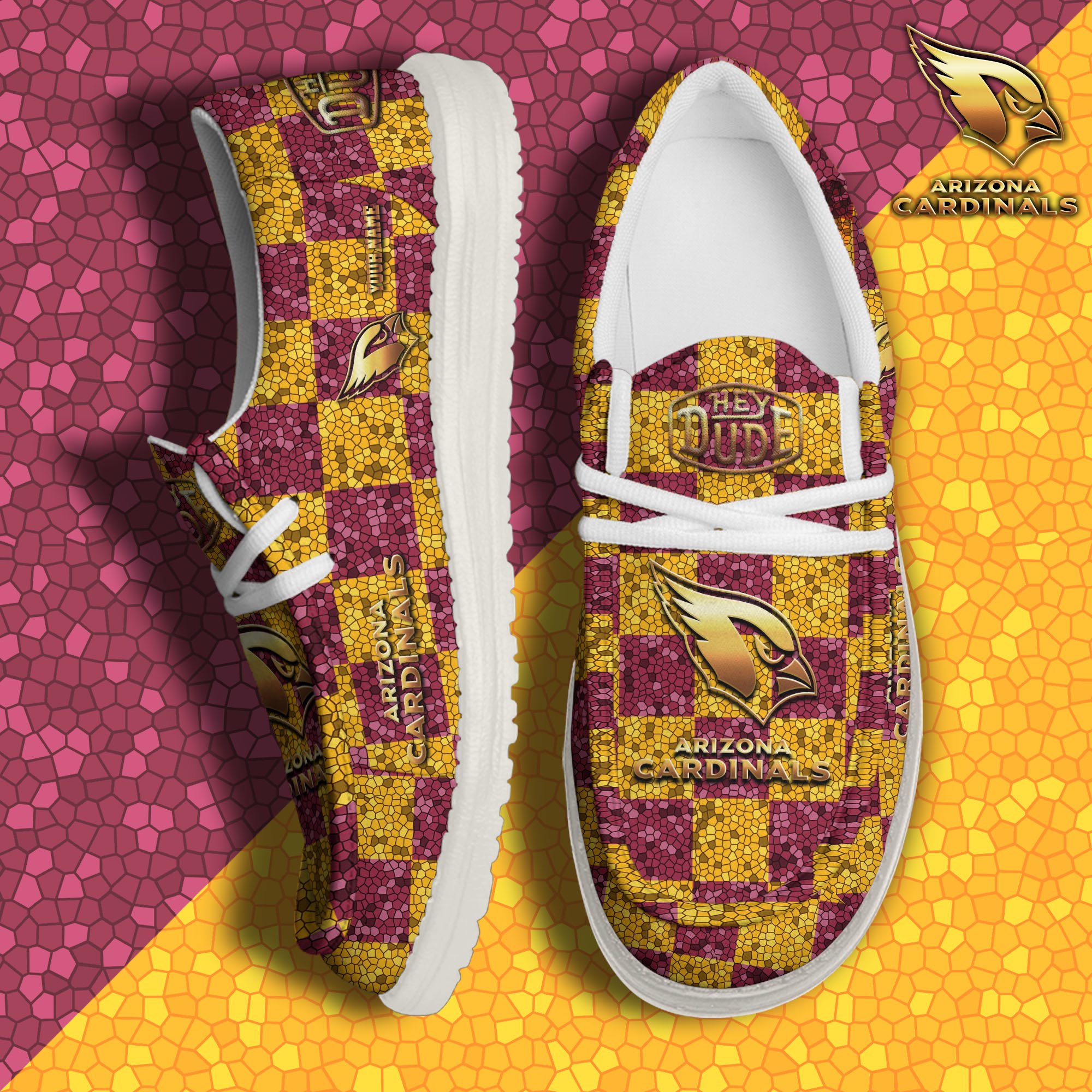 Arizona Cardinals Personalized Hey Dude Shoes For Men And Women ST8737