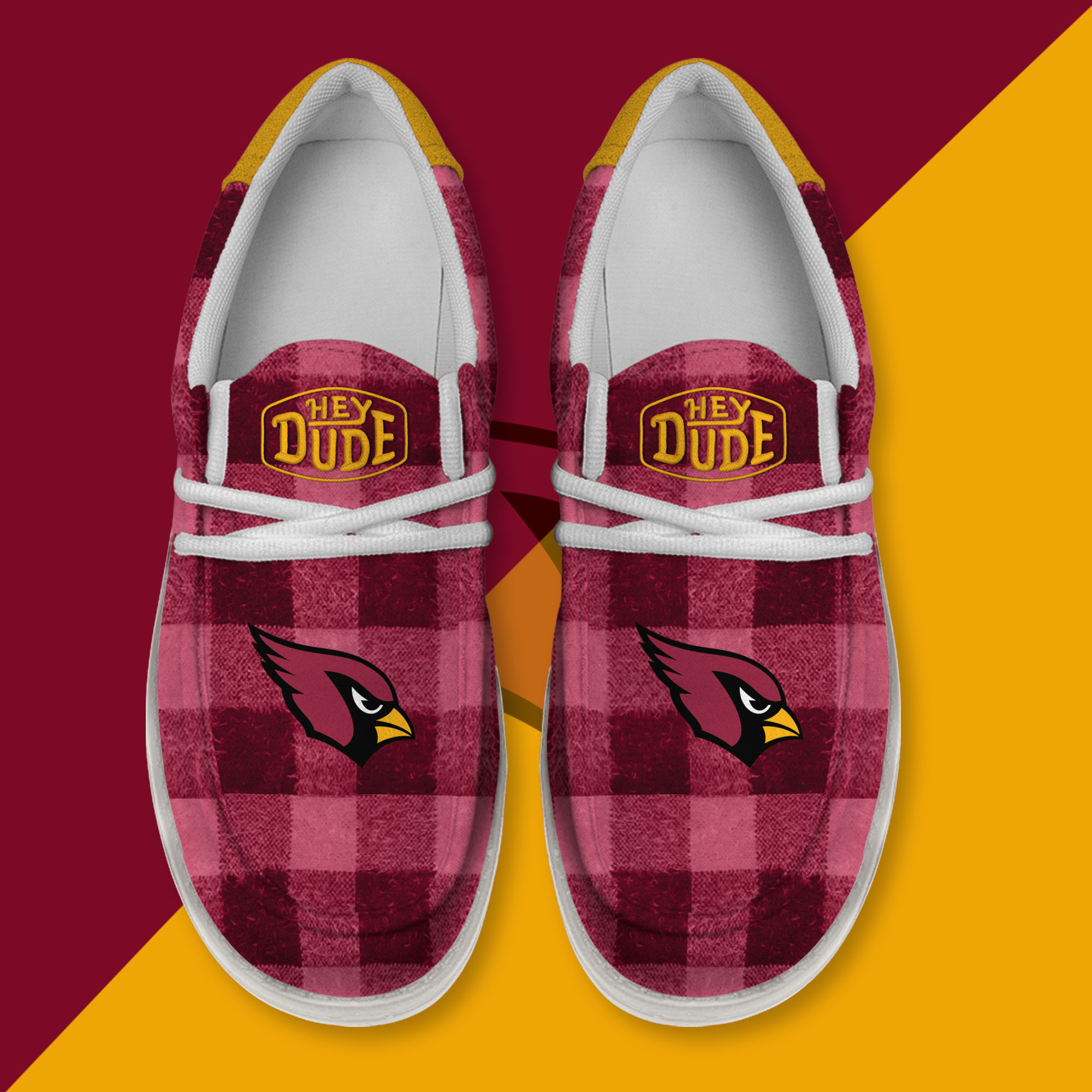 Arizona Cardinals Personalized Hey Dude Shoes For Men And Women ST9213