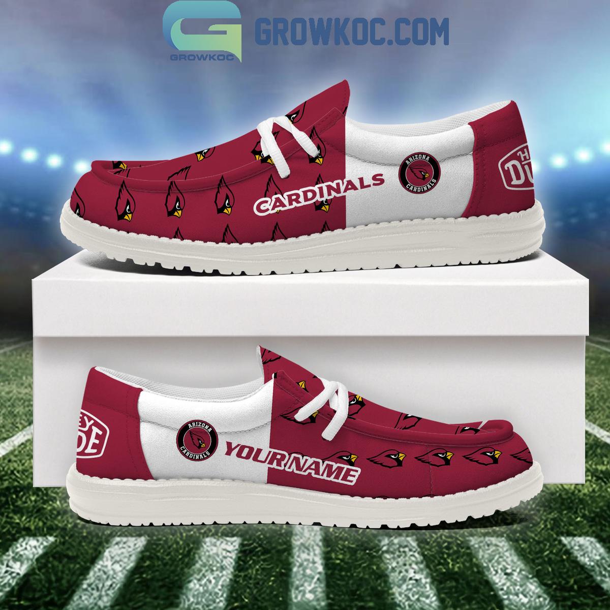 Arizona Cardinals Personalized Hey Dude Shoes For Men And Women ST9536