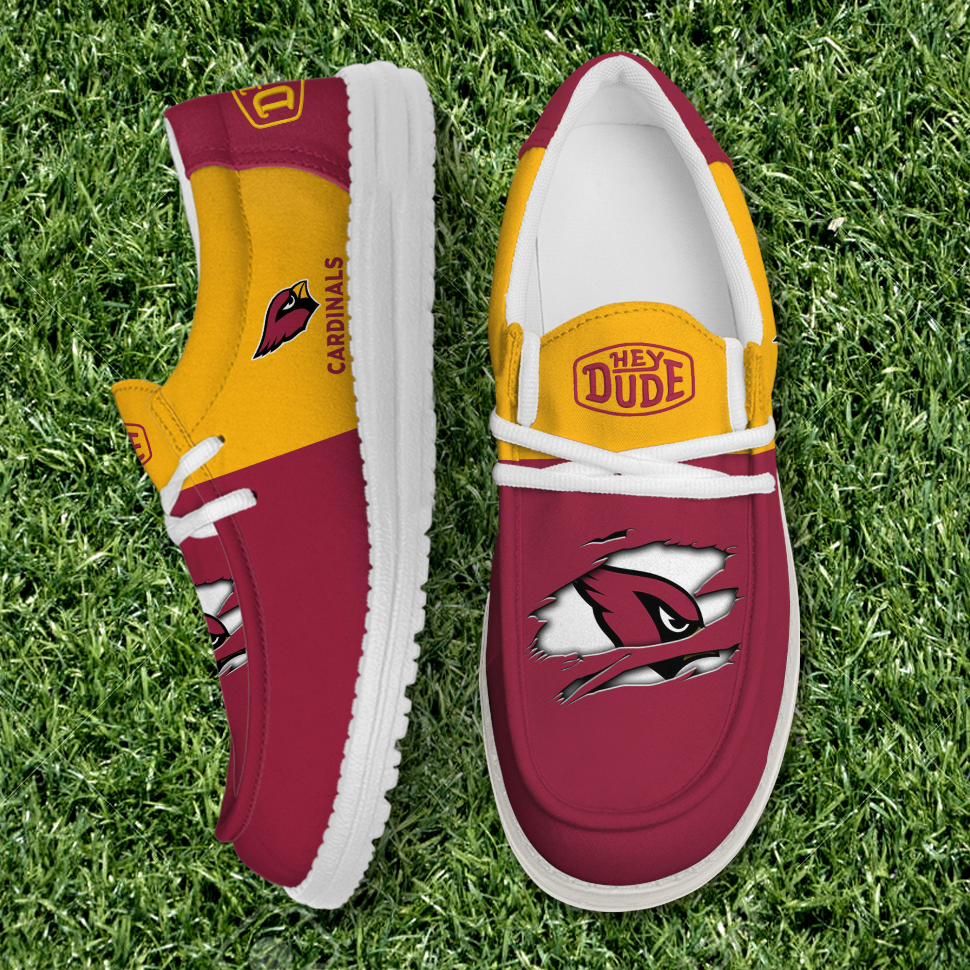 Arizona Cardinals Personalized Hey Dude Shoes For Men And Women ST9770