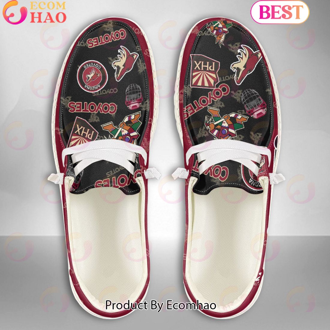 Arizona Coyotes Personalized Hey Dude Shoes For Men And Women ST4271