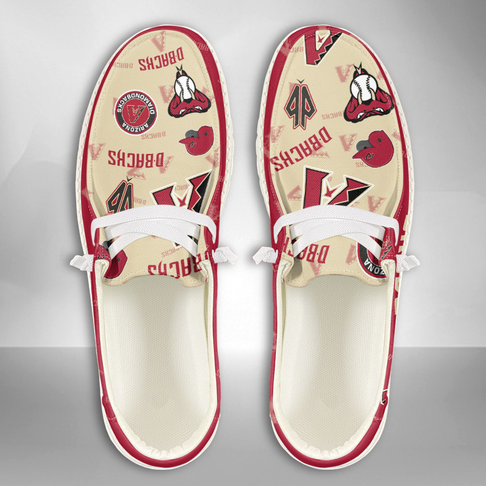 Arizona Diamondbacks MLB Personalized Hey Dude Shoes For Men And Women ST5552
