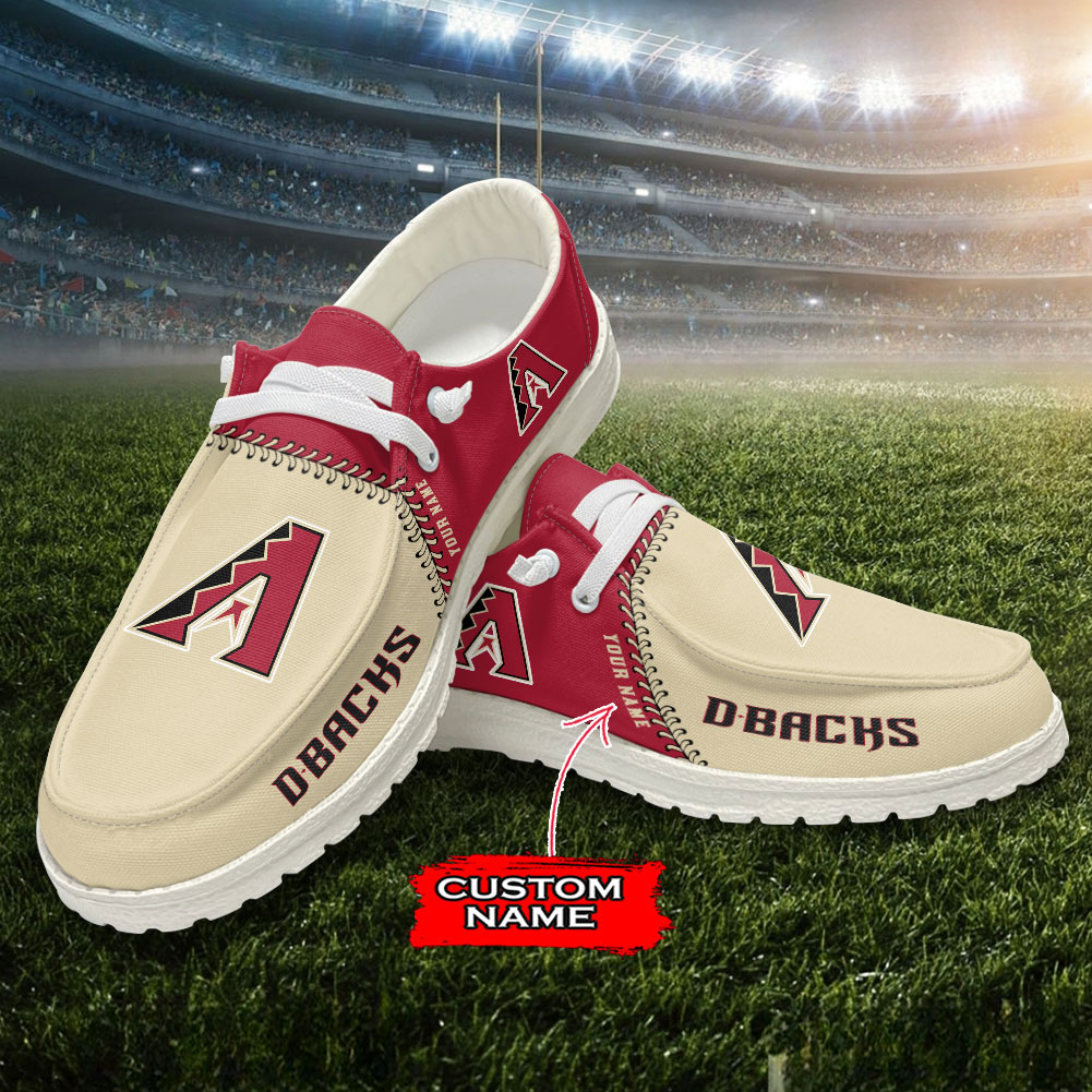 Arizona Diamondbacks MLB Personalized Hey Dude Shoes For Men And Women ST5589