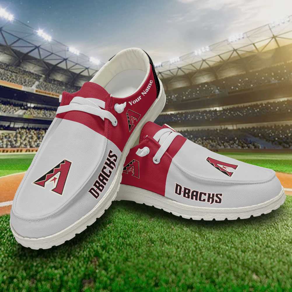 Arizona Diamondbacks MLB Personalized Hey Dude Shoes For Men And Women ST5618
