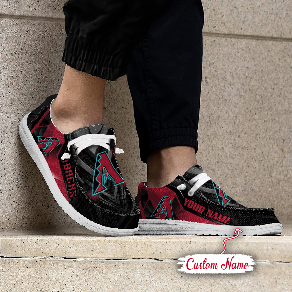 Arizona Diamondbacks MLB Personalized Hey Dude Shoes For Men And Women ST5665