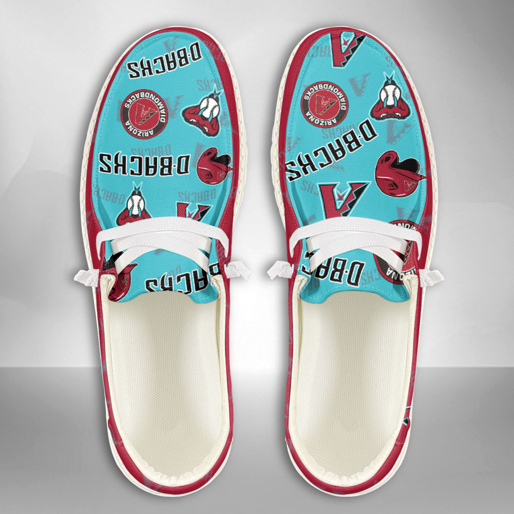 Arizona Diamondbacks MLB Personalized Hey Dude Shoes For Men And Women ST5732